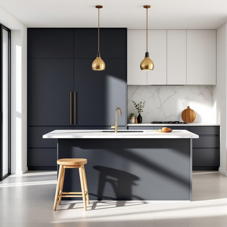StockCake-Minimal Navy Kitchen_1741865542